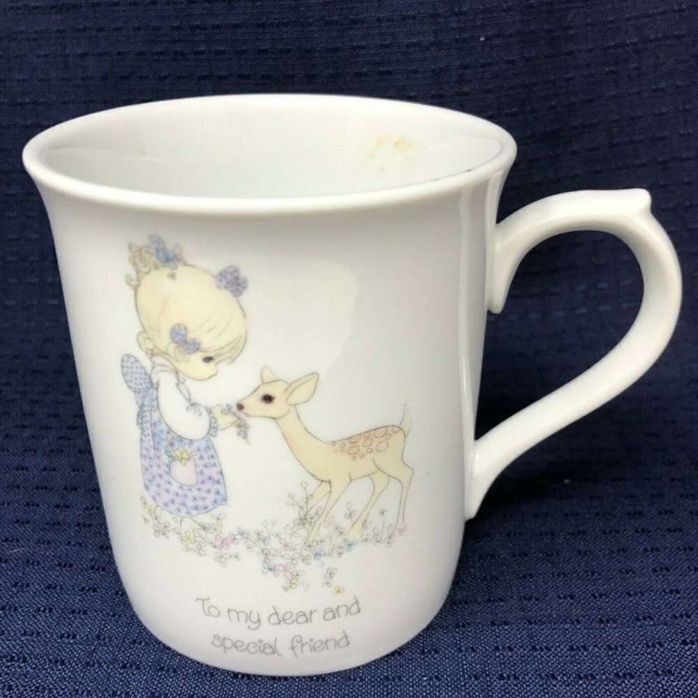 Precious Moments Coffee Mug To My Dear and Special Friend Tea Cup 1985